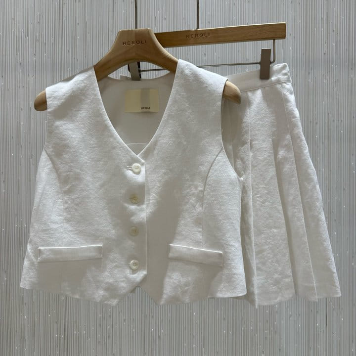 Neroli36 - Korean Women Fashion - #womensfashion - H Maison Wrinkle Skirt - 5