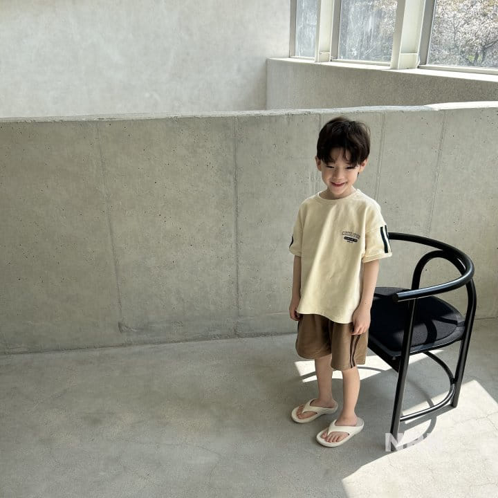 Nrk - Korean Children Fashion - #childofig - Tape Short Sleeve Tee - 9