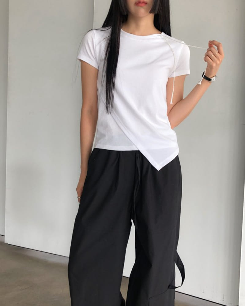 Nutplan - Korean Women Fashion - #momslook - Centa Tee - 2