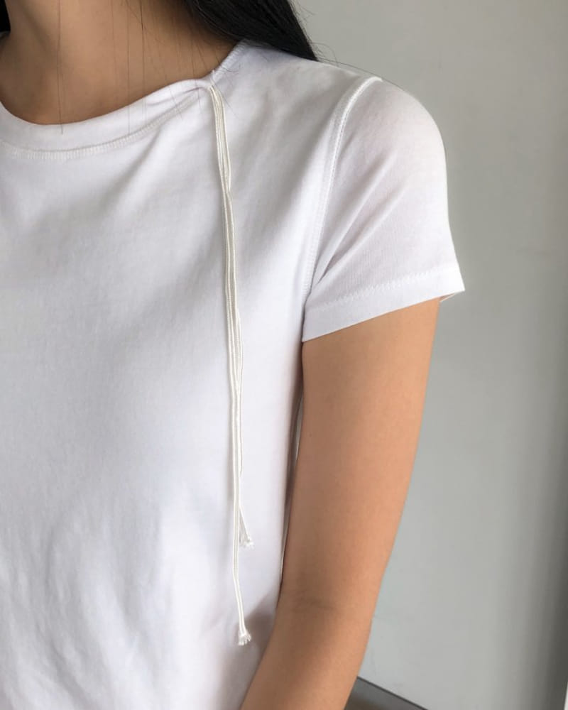 Nutplan - Korean Women Fashion - #womensfashion - Centa Tee - 4