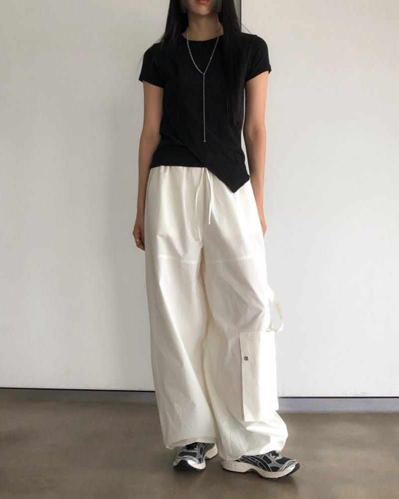 Nutplan - Korean Women Fashion - #momslook - Centa Tee - 8