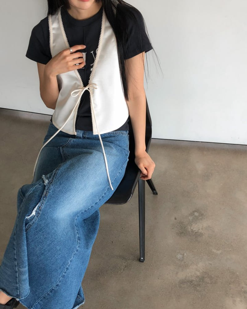 Nutplan - Korean Women Fashion - #momslook - Nine Vest - 8