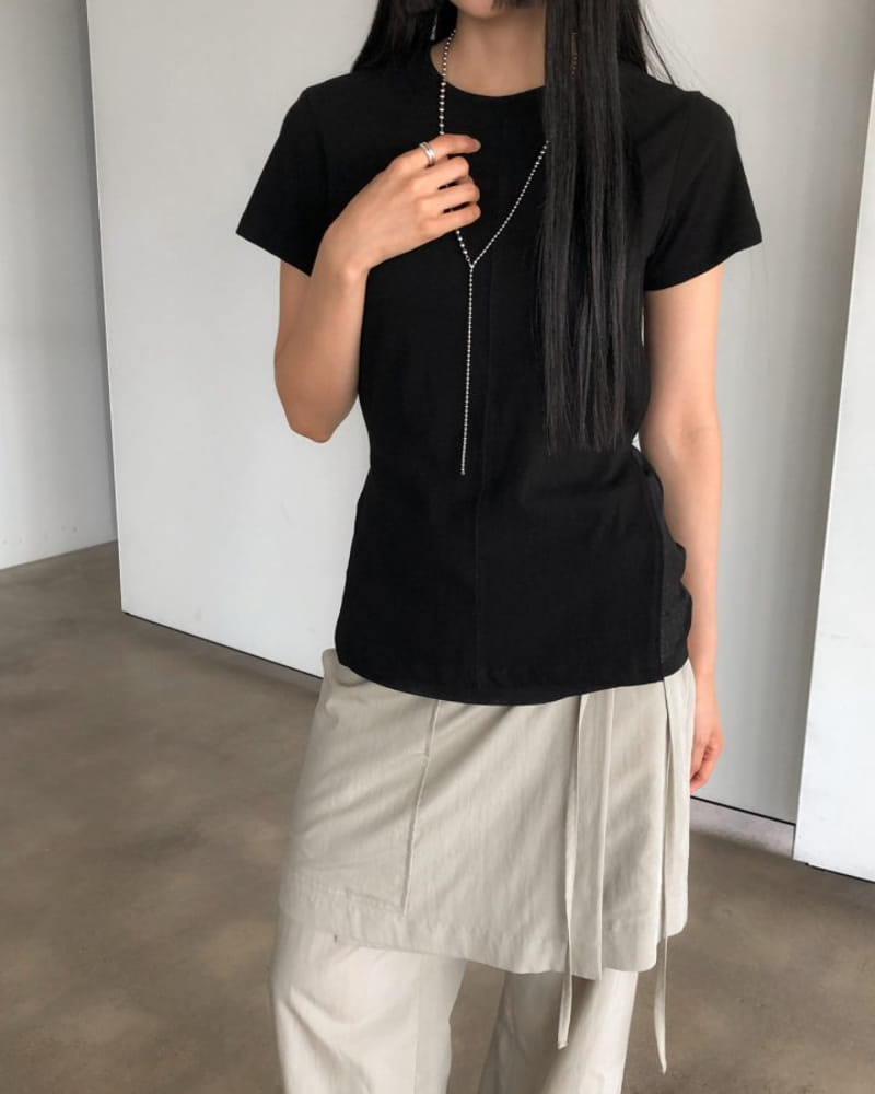 Nutplan - Korean Women Fashion - #momslook - Wallet Tee - 10