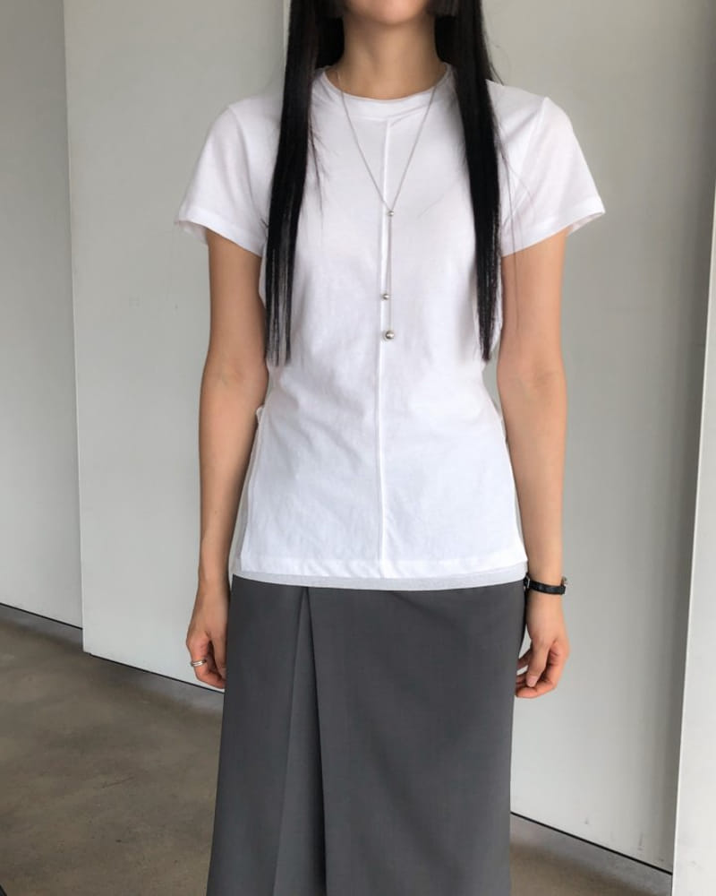 Nutplan - Korean Women Fashion - #momslook - Wallet Tee - 2