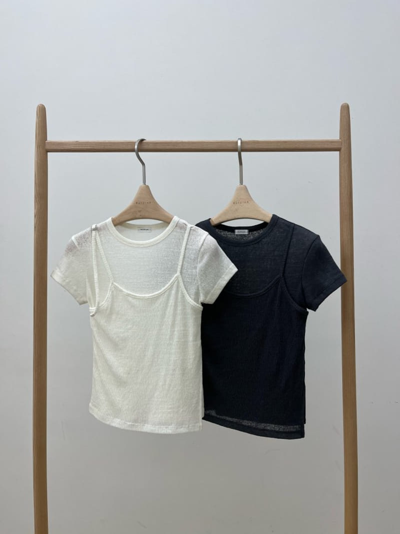 Nutplan - Korean Women Fashion - #momslook - Min Tee