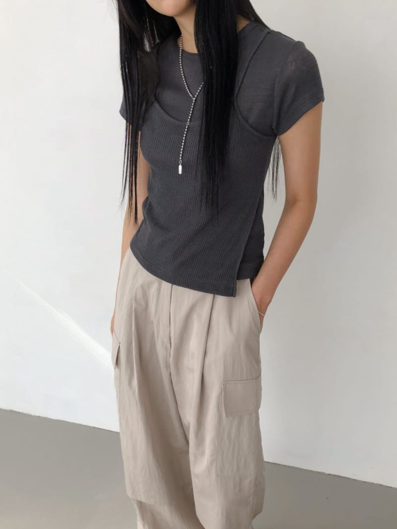 Nutplan - Korean Women Fashion - #momslook - Min Tee - 3