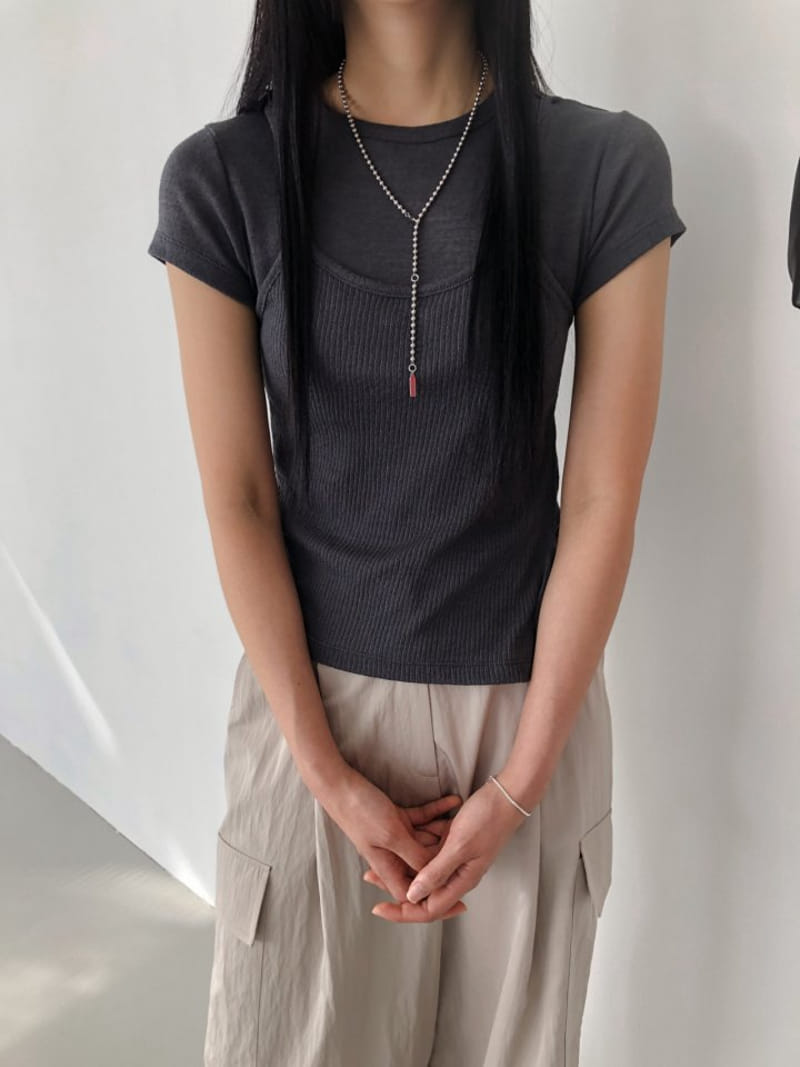 Nutplan - Korean Women Fashion - #momslook - Min Tee - 5