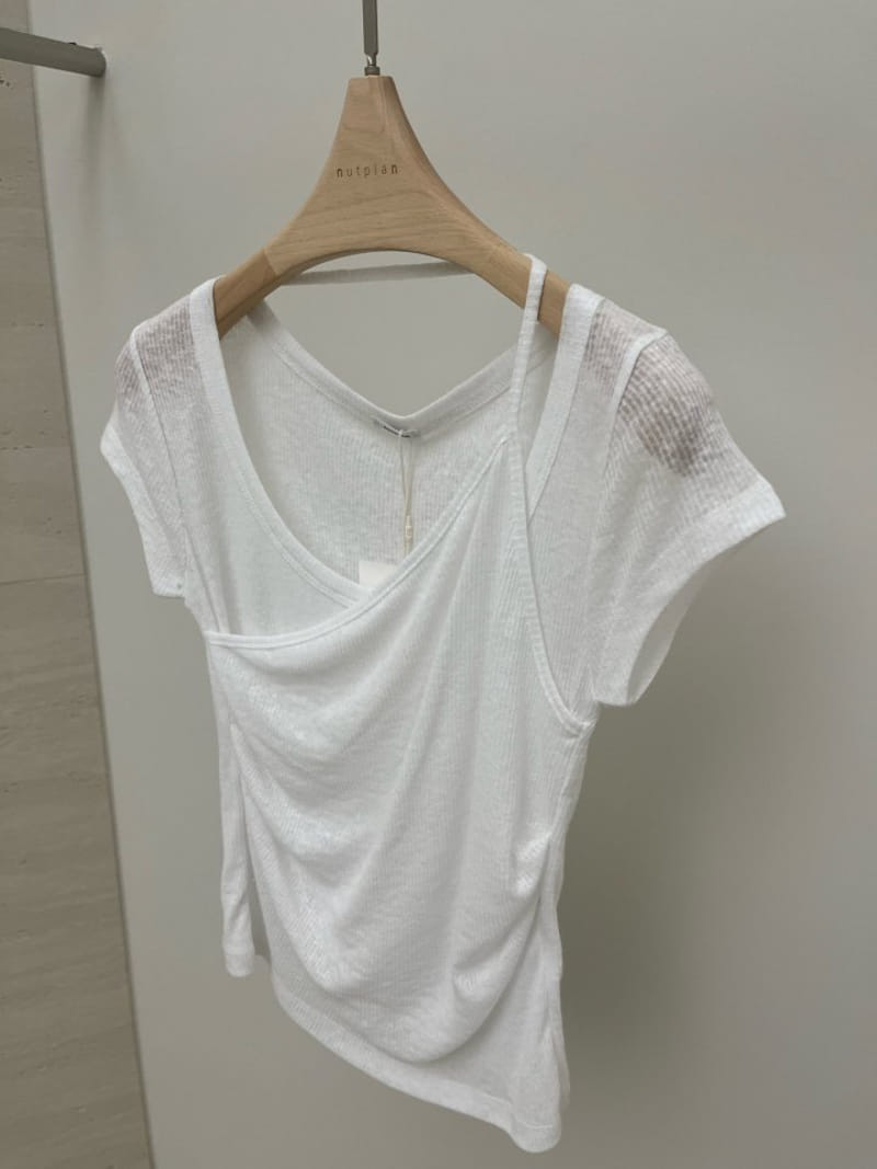 Nutplan - Korean Women Fashion - #momslook - Litol Tee - 2
