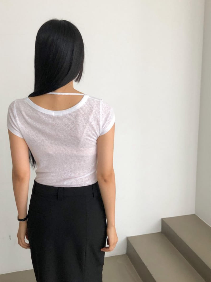 Nutplan - Korean Women Fashion - #momslook - Litol Tee - 6