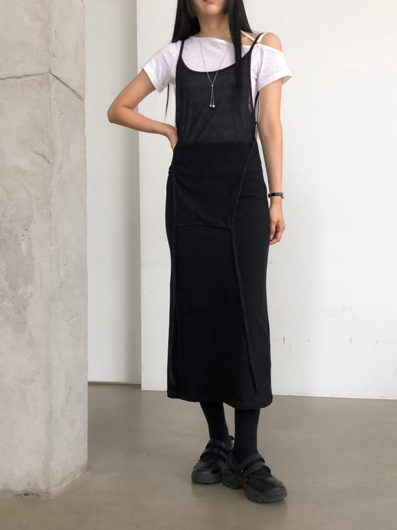 Nutplan - Korean Women Fashion - #momslook - Meta One-Piece - 3
