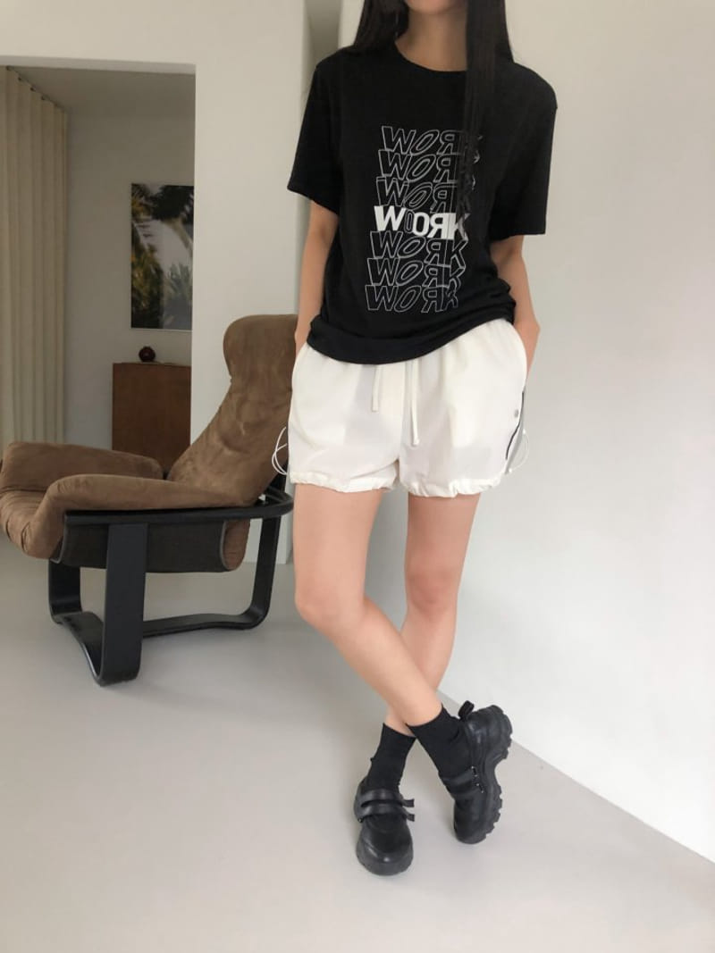 Nutplan - Korean Women Fashion - #romanticstyle - Work Tee - 5