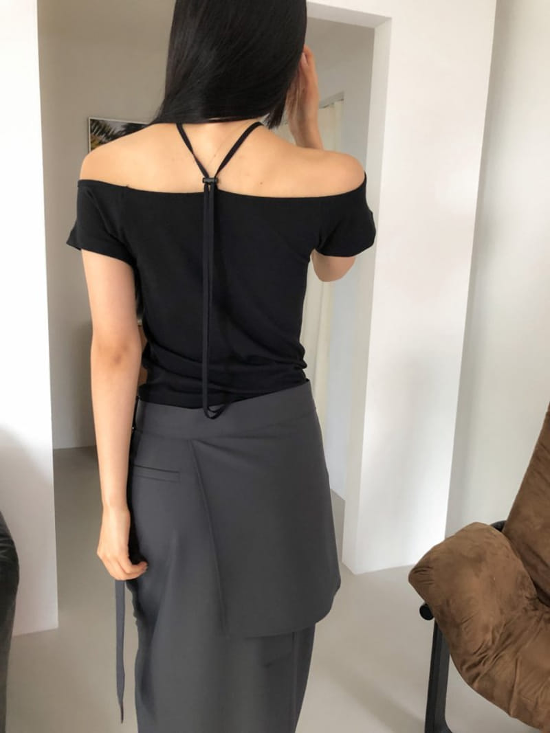 Nutplan - Korean Women Fashion - #shopsmall - Tie Tee - 7