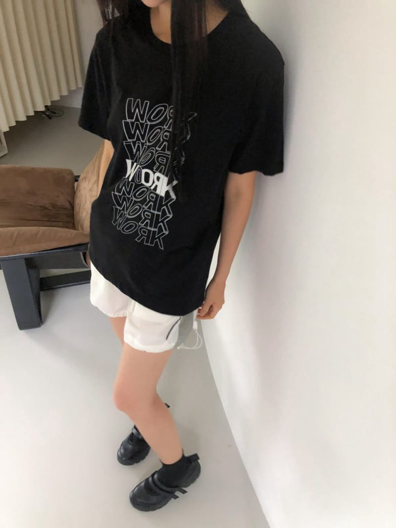 Nutplan - Korean Women Fashion - #shopsmall - Work Tee - 6