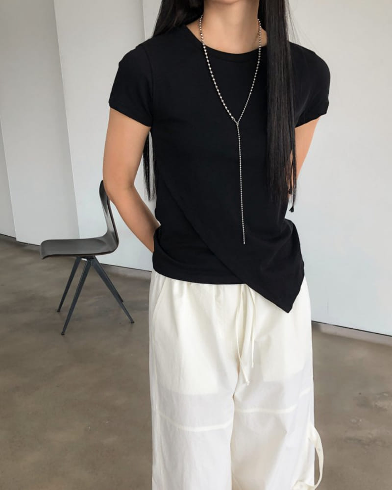 Nutplan - Korean Women Fashion - #womensfashion - Centa Tee - 7