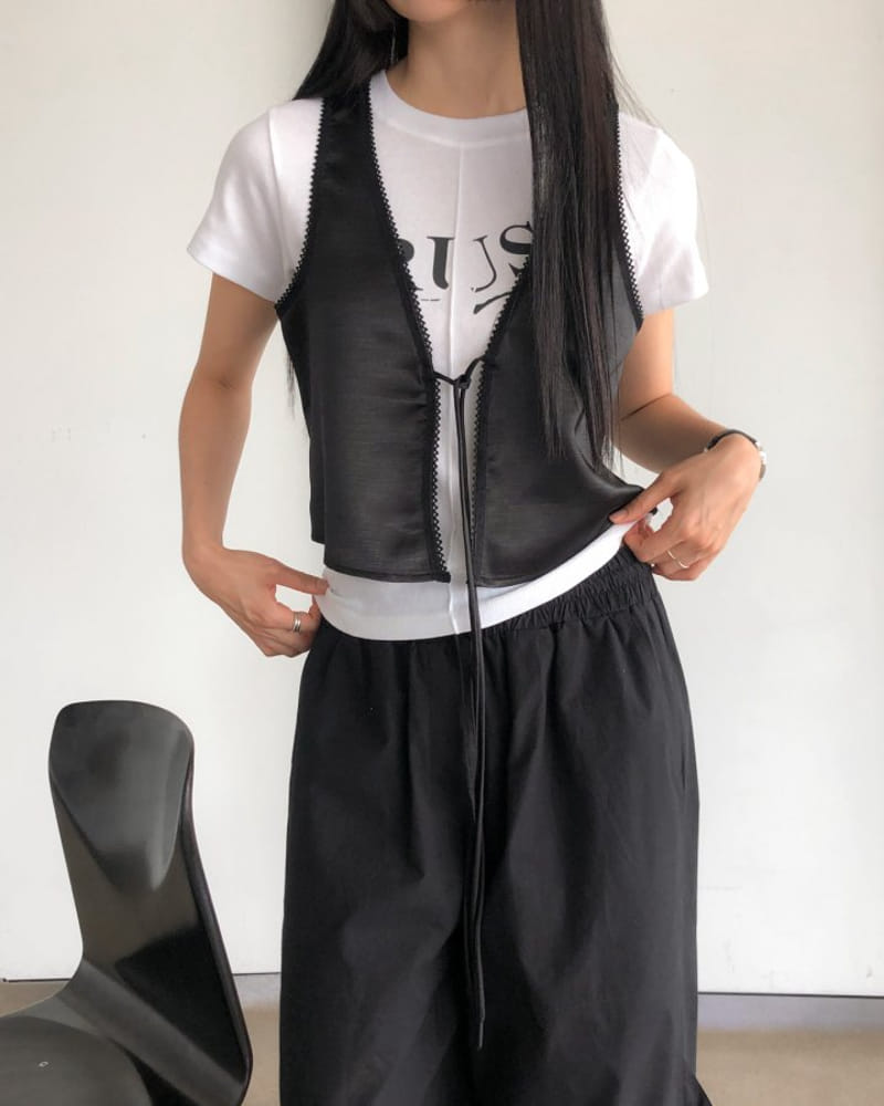 Nutplan - Korean Women Fashion - #womensfashion - Nine Vest - 3