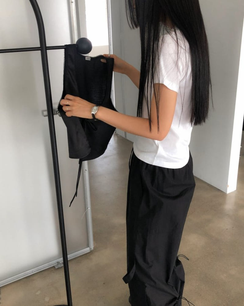 Nutplan - Korean Women Fashion - #momslook - Trust Tee - 4