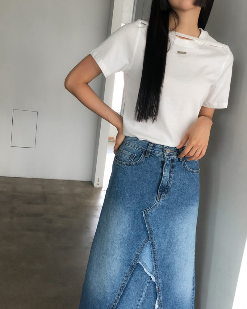 Nutplan - Korean Women Fashion - #momslook - Essential Tee - 4