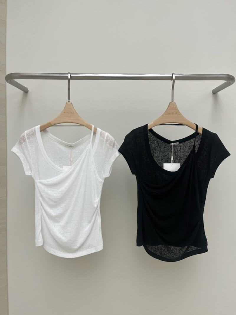 Nutplan - Korean Women Fashion - #womensfashion - Litol Tee