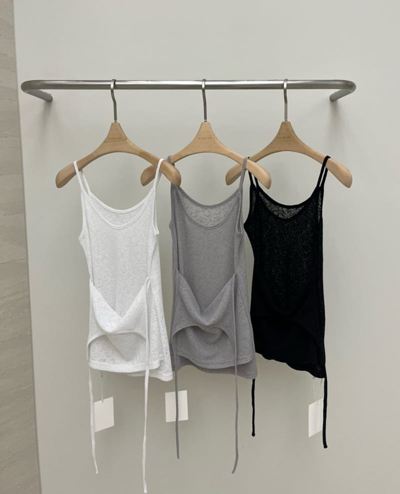 Nutplan - Korean Women Fashion - #womensfashion - May Double Sleeveless Tee - 2