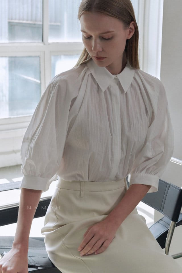 Nymph - Korean Women Fashion - #restrostyle - J Blouse - 8
