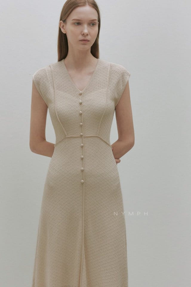 Nymph - Korean Women Fashion - #womensfashion - Buying Knit One-Piece - 5