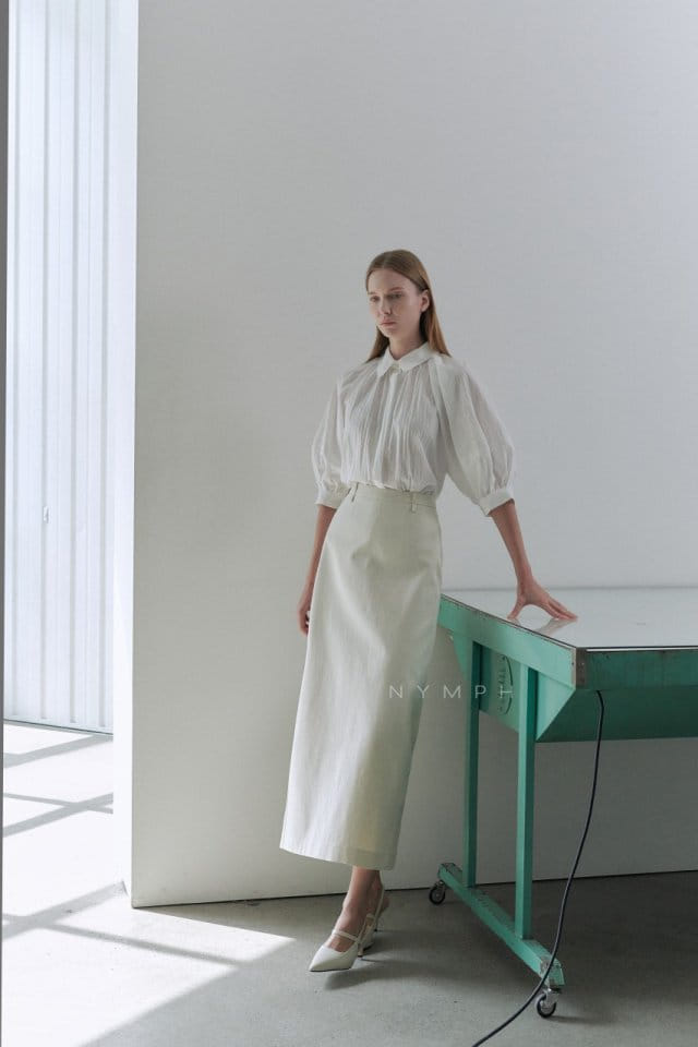 Nymph - Korean Women Fashion - #momslook - J Blouse - 4
