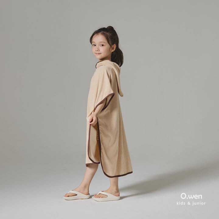 O Wen - Korean Children Fashion - #magicofchildhood - Summer Terry Hoody Gown - 3