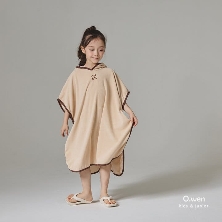 O Wen - Korean Children Fashion - #magicofchildhood - Summer Terry Hoody Gown - 4