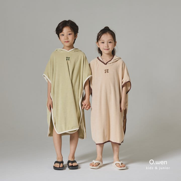 O Wen - Korean Children Fashion - #todddlerfashion - Summer Terry Hoody Gown - 6