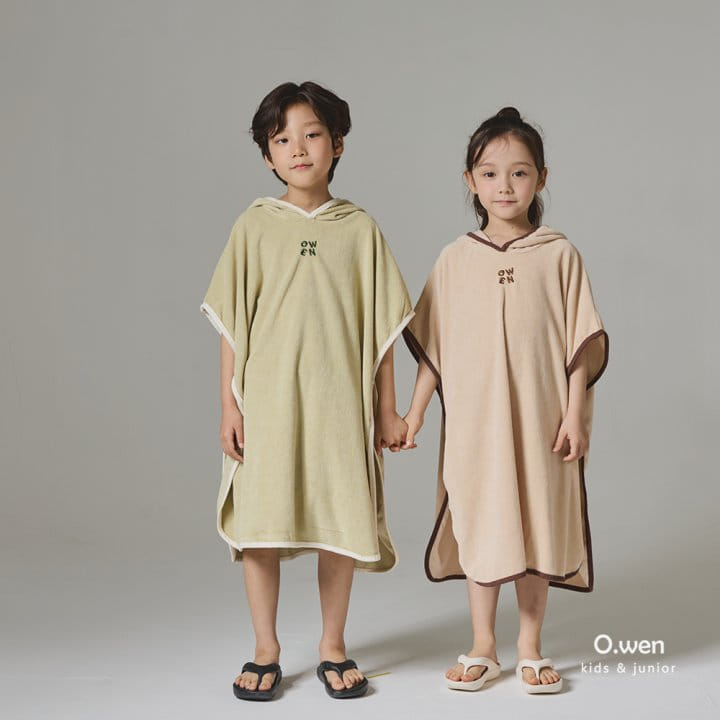 O Wen - Korean Children Fashion - #toddlerclothing - Summer Terry Hoody Gown - 7