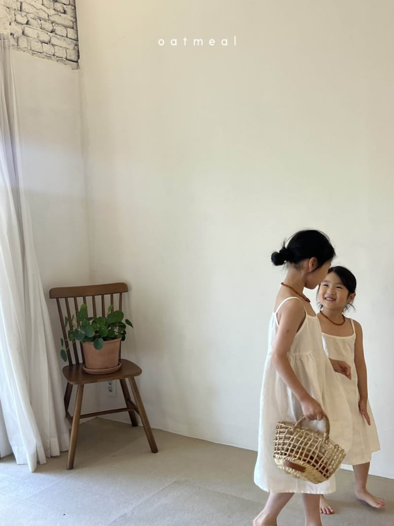 Oatmeal - Korean Children Fashion - #discoveringself - Adel One-Piece - 9