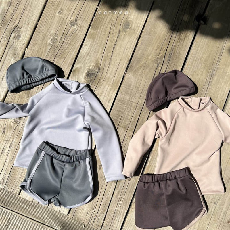 Oatmeal - Korean Children Fashion - #prettylittlegirls - Benjamin Swim Suit - 3