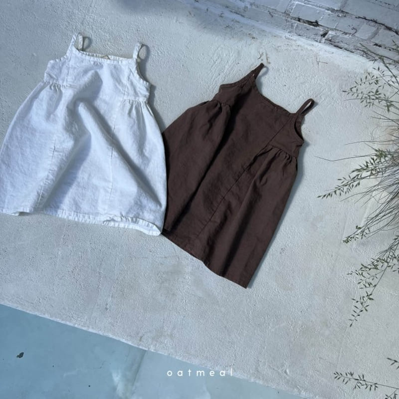 Oatmeal - Korean Children Fashion - #stylishchildhood - Adel One-Piece - 5