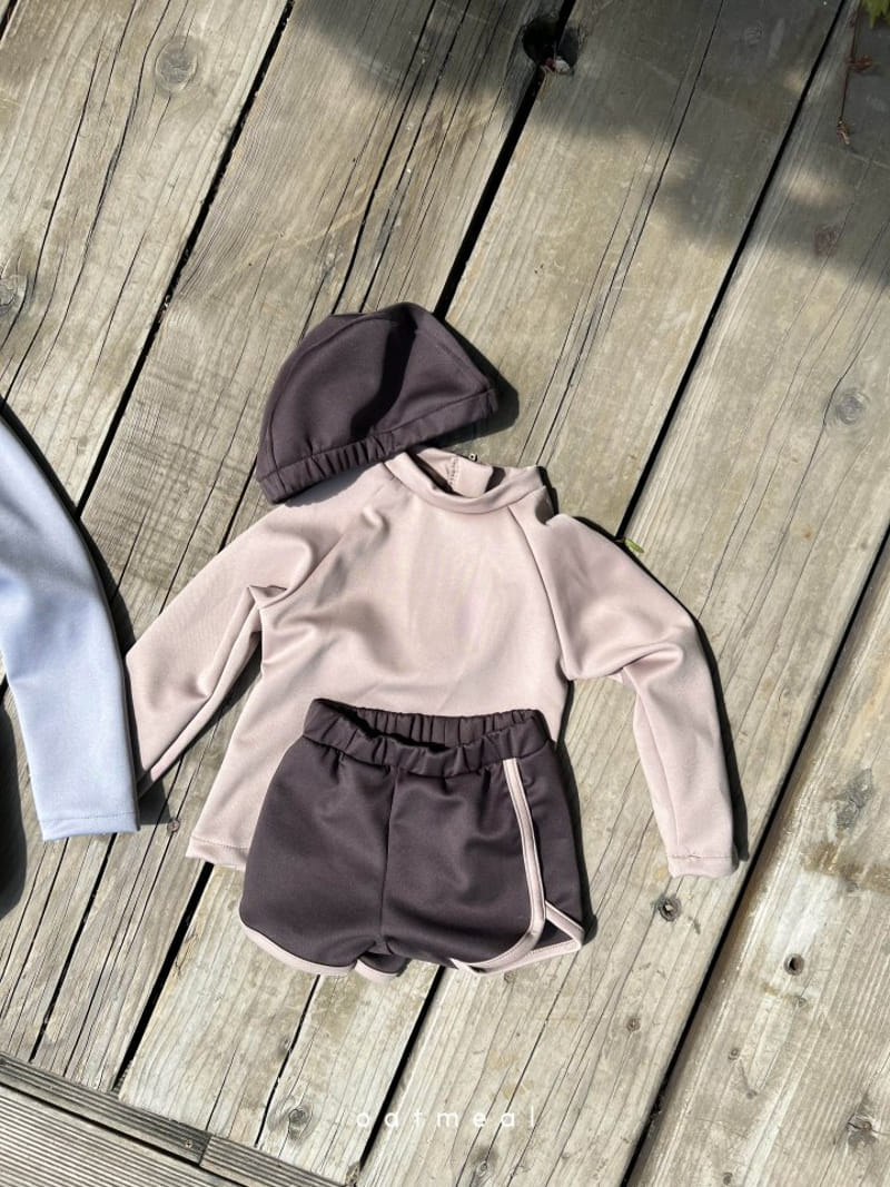 Oatmeal - Korean Children Fashion - #prettylittlegirls - Benjamin Swim Suit - 4