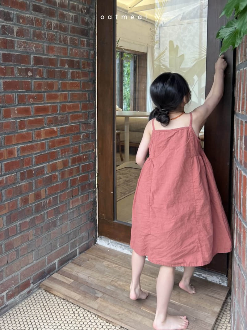 Oatmeal - Korean Children Fashion - #todddlerfashion - Adel One-Piece - 3