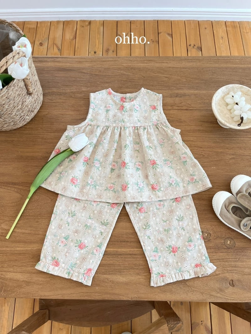Ohho - Korean Children Fashion - #kidzfashiontrend - Romantic Embroidery Blouse - 4