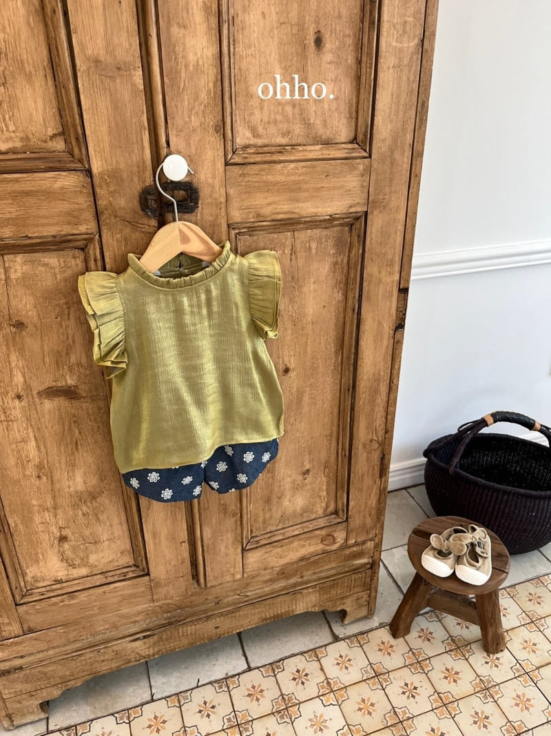 Ohho - Korean Children Fashion - #prettylittlegirls - Oganza Wing Blouse - 4