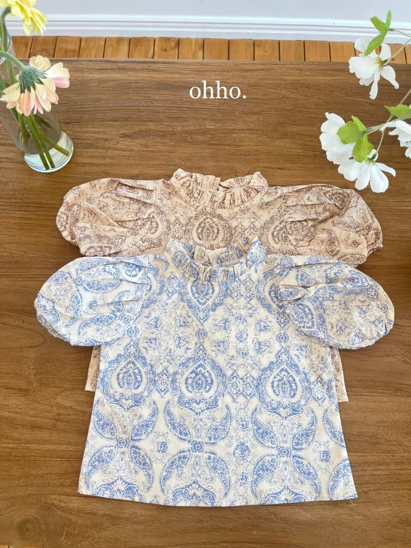 Ohho - Korean Children Fashion - #childrensboutique - Blanc Blouse