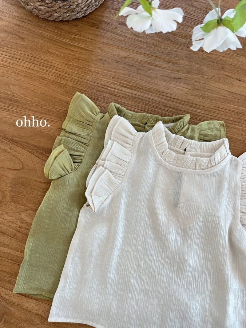 Ohho - Korean Children Fashion - #discoveringself - Oganza Wing Blouse - 8