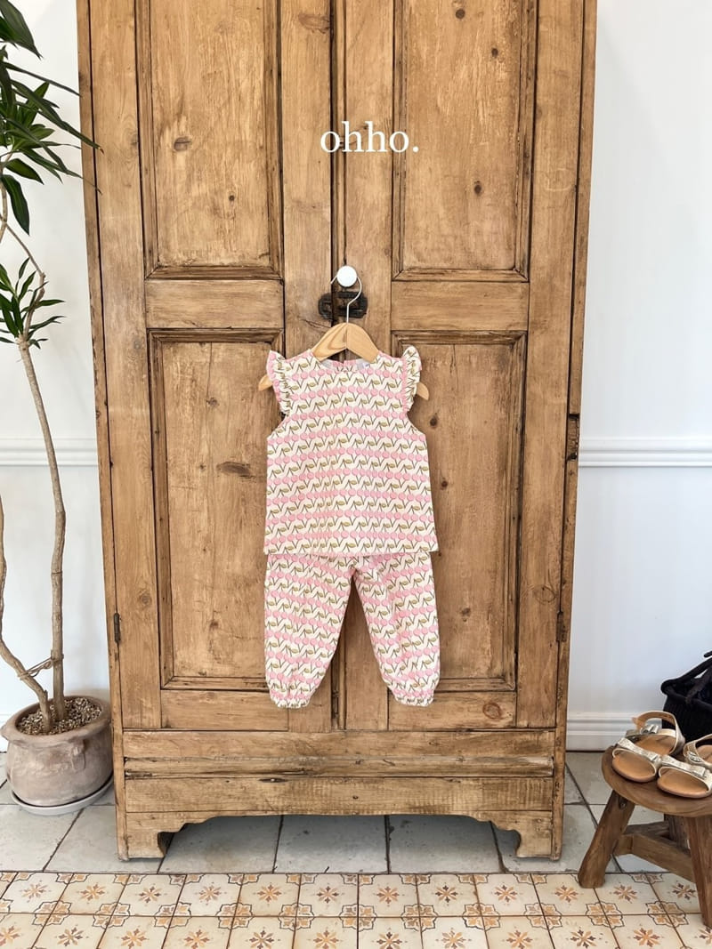 Ohho - Korean Children Fashion - #designkidswear - Bbang Angel Blouse - 4