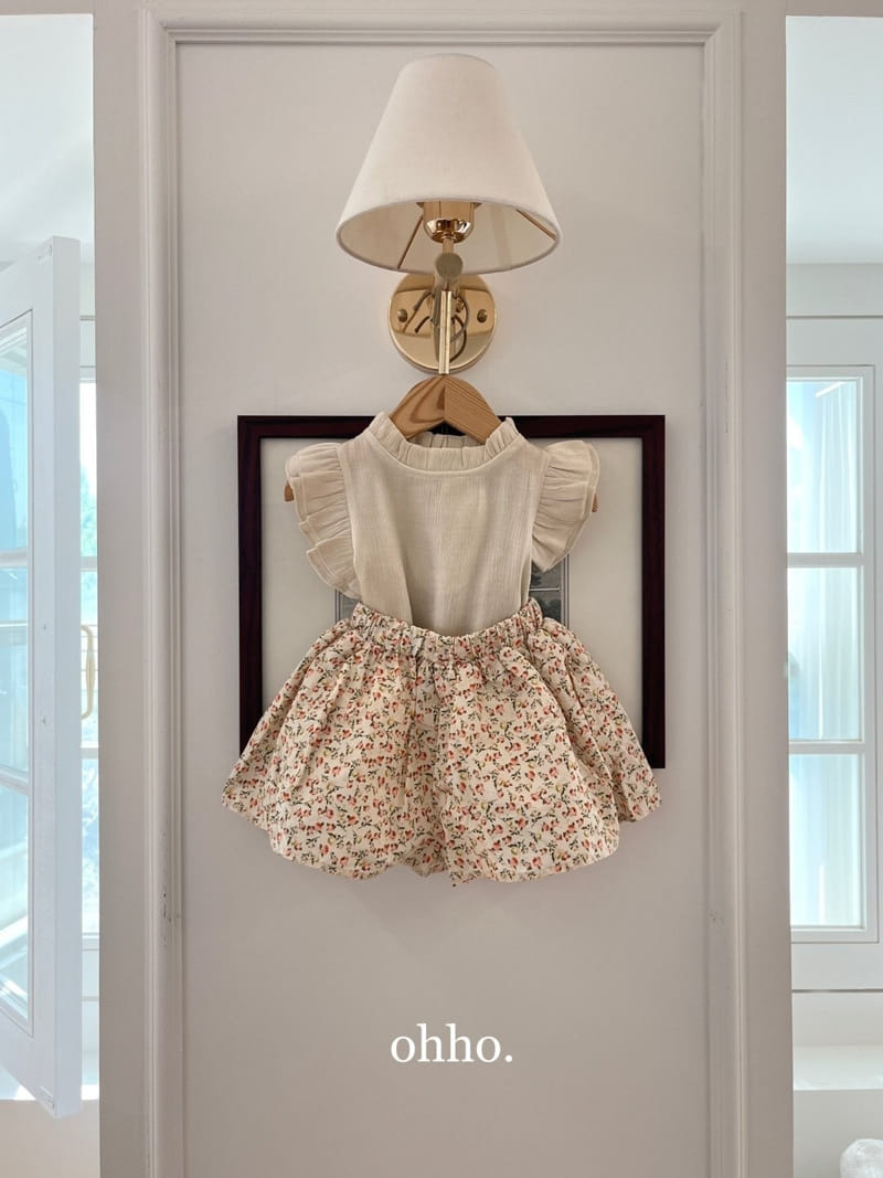 Ohho - Korean Children Fashion - #kidsshorts - Oganza Wing Blouse - 10