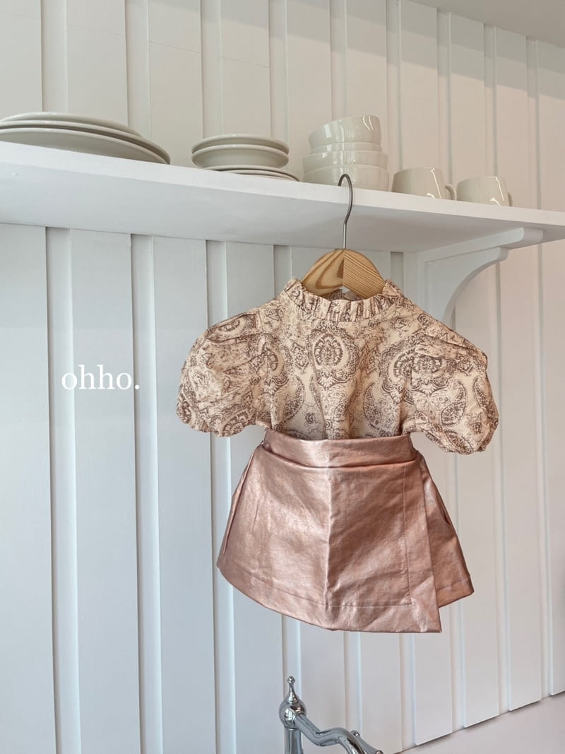 Ohho - Korean Children Fashion - #kidsstore - Blanc Blouse - 6