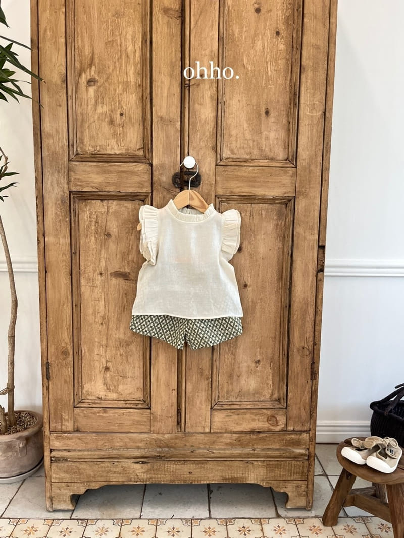 Ohho - Korean Children Fashion - #magicofchildhood - Oganza Wing Blouse