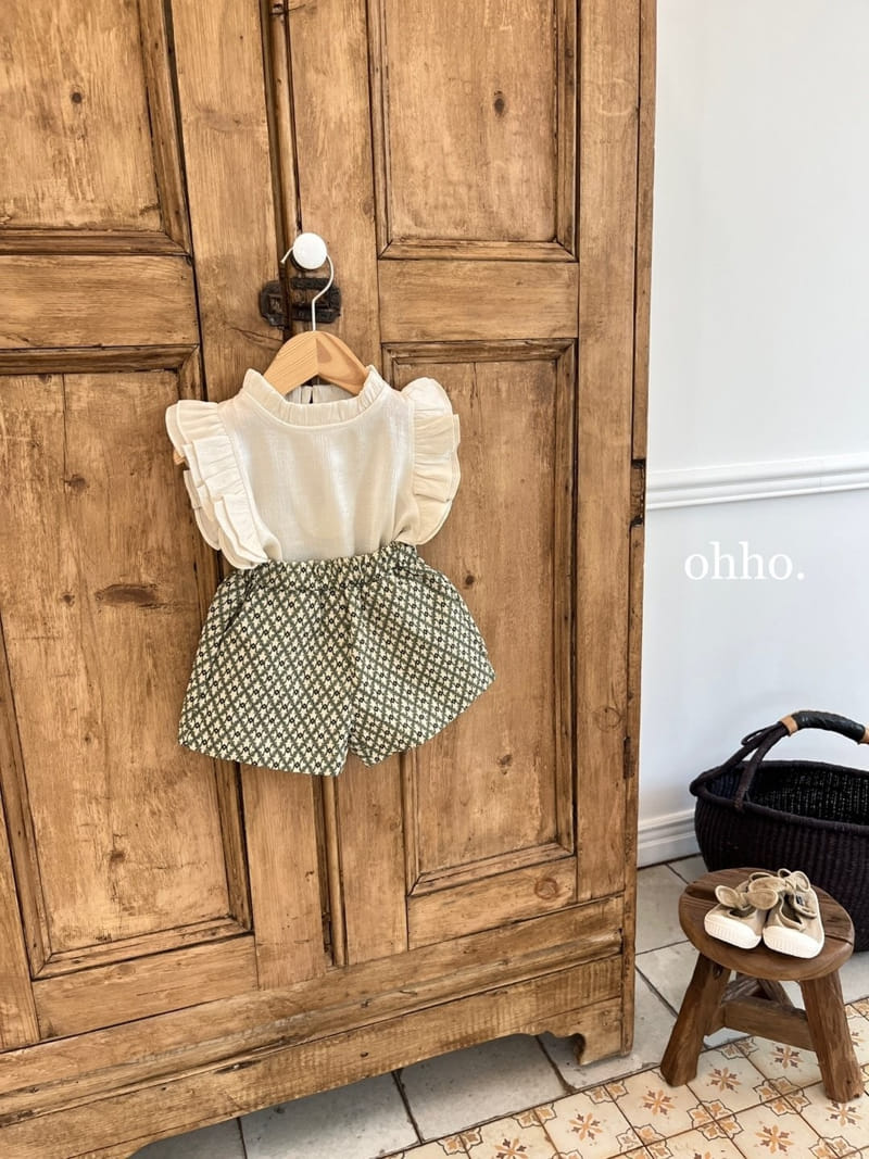 Ohho - Korean Children Fashion - #minifashionista - Oganza Wing Blouse - 2