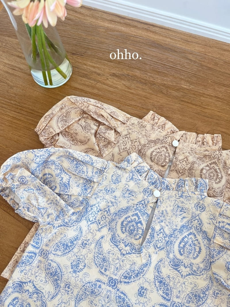 Ohho - Korean Children Fashion - #minifashionista - Blanc Blouse - 11