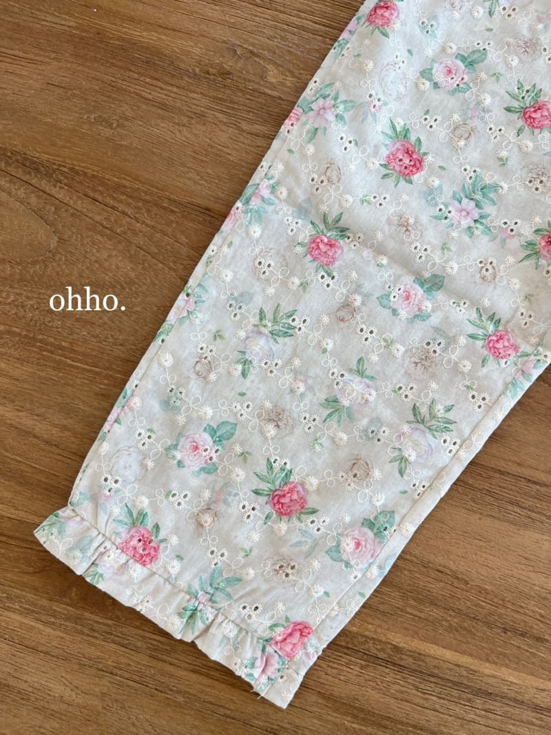 Ohho - Korean Children Fashion - #toddlerclothing - Romantic Frill Pants - 7