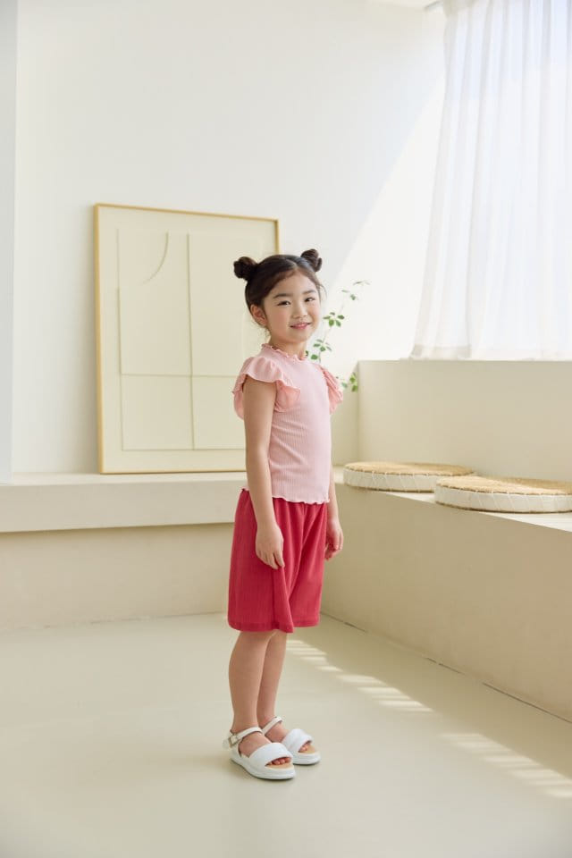 Orange Mom - Korean Children Fashion - #childofig - Rib Wing Tee - 6