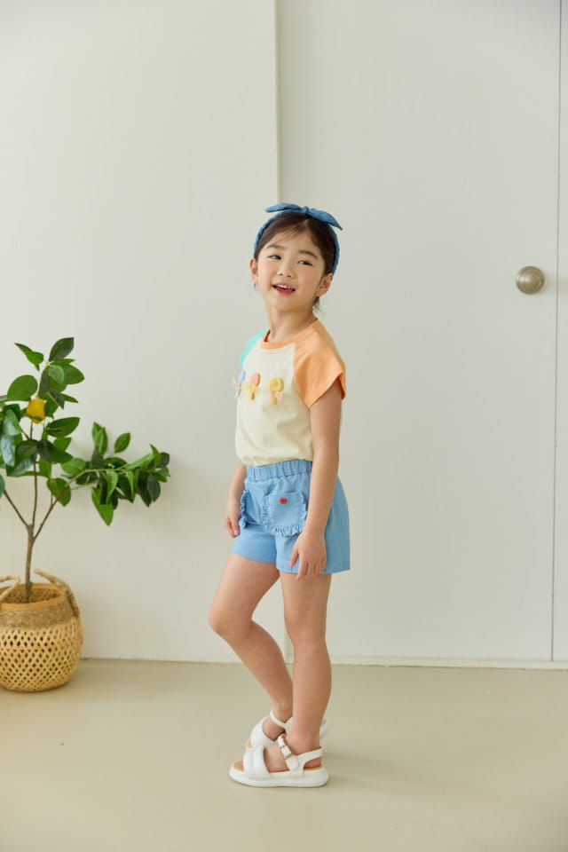 Orange Mom - Korean Children Fashion - #childofig - Span Frill Pants - 2