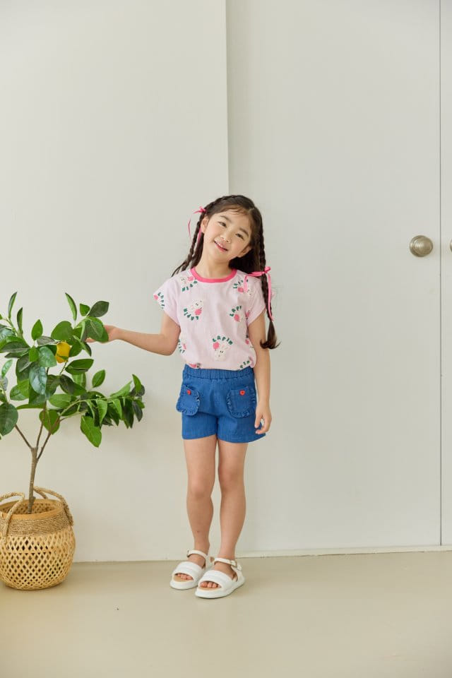Orange Mom - Korean Children Fashion - #discoveringself - Cloud Rabbit Tee - 9