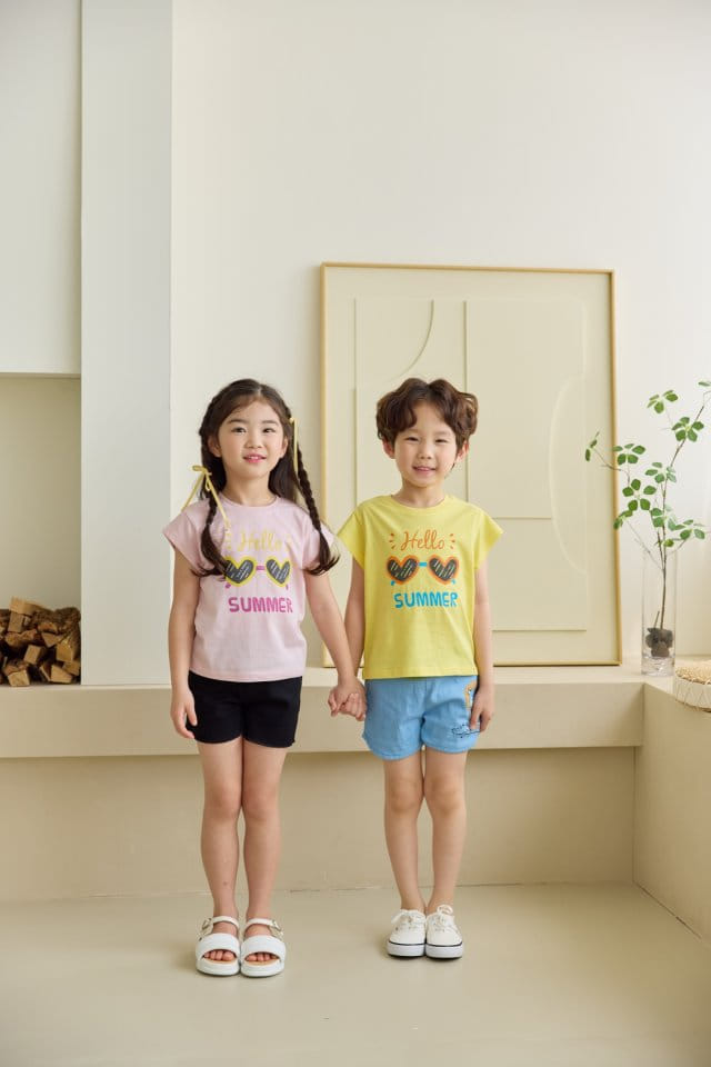 Orange Mom - Korean Children Fashion - #prettylittlegirls - Glasses Tee - 8